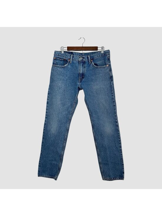 Levi's Other - Levi's 502 Regular Fit Men's Size 32' x 32' Tapered Stretch Denim Blue Jeans